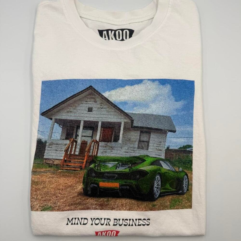 AKOO mind your business shirt size XL